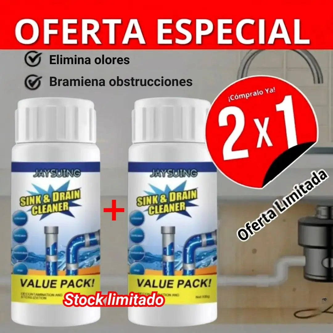 Destapador de cañería 125 gr